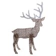 Celebrations LED Multi Deer Silhouette 48 in. Yard Decor Online Sale