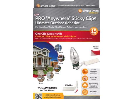 Simple Living Solutions Sticky Clips Hanger For Discount