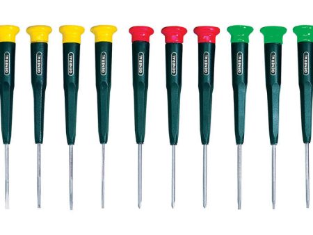 General Multi-Bit Screwdriver Set 10 pc Online Sale