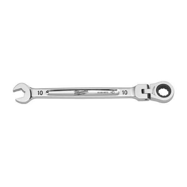 Milwaukee 10 mm X 10 mm 12 Point Metric Flex Head Combination Wrench 6.5 in. L 1 pc Fashion