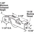 Prime-Line 1-1 4 in. D X 5-7 8 in. L Steel Roller Assembly 1 pk Discount