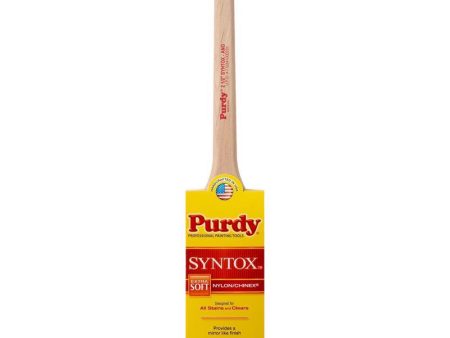 Purdy Syntox Angular 2-1 2 in. Extra Soft Angle Trim Paint Brush For Discount