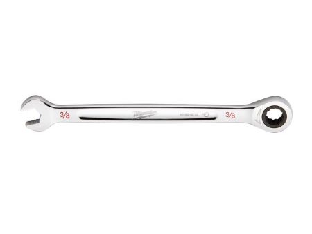 Milwaukee 3 8 in. X 3 8 in. 12 Point SAE Ratcheting Combination Wrench 6.5 in. L 1 pc Supply