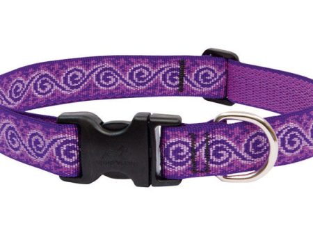 LupinePet Original Designs Multicolor Jelly Roll Nylon Dog Adjustable Collar Discount