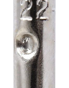 Jandorf 22-18 Ga. Insulated Wire Terminal Butt Splice Silver 5 pk For Discount