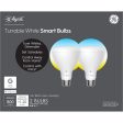 GE BR30 E26 (Medium) LED Bulb Tunable White 60 Watt Equivalence 2 pk Discount