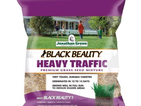 Jonathan Green Black Beauty Heavy Traffic Mixed Full Sun Medium Shade Grass Seed 7 lb Online Sale