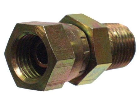 Apache Steel 1 2 in. D X 1 2 in. D Hydraulic Adapter Online Hot Sale