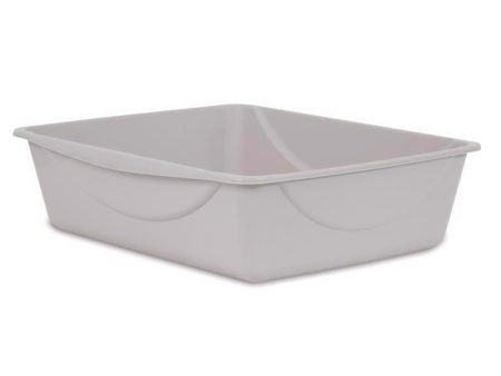 Petmate Plastic Assorted Litter Box 1 pk For Sale