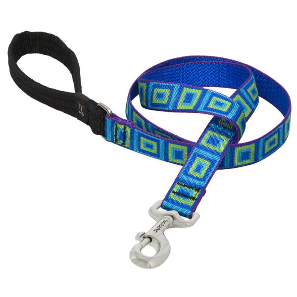 LupinePet Original Designs Multicolor Sea Glass Nylon Dog Leash Online Sale