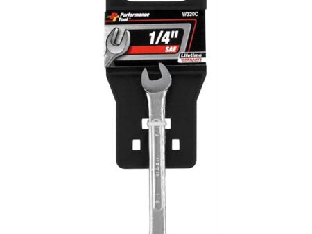 Performance Tool 1 4 in. X 1 4 in. 12 Point SAE Combination Wrench 1 pc Online