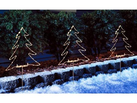 Sienna LED Warm White Tree 26.3 in. Pathway Decor Discount