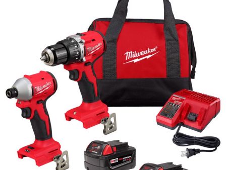 Milwaukee M18 Cordless Brushless 4 Tool Combo Kit Online