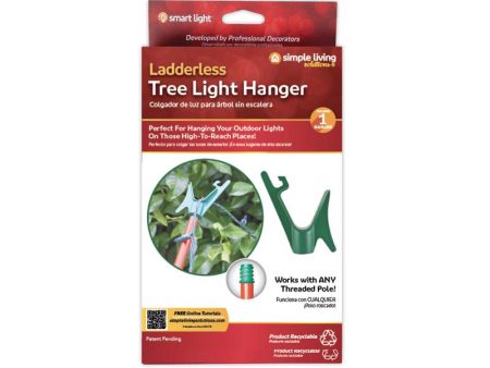 Simple Living Solutions Ladderless Tree Light Hanger For Sale