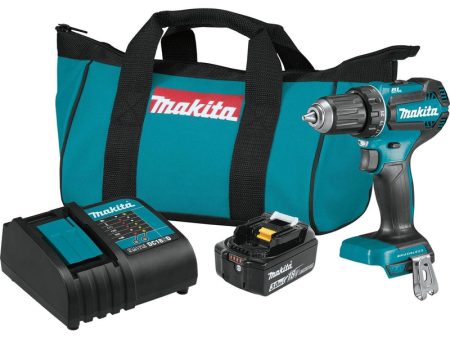 Makita 18V LXT 1 2 in. Brushless Cordless Drill Driver Kit (Battery & Charger) Online Hot Sale