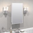 Zenna Home 26 in. H X 16 in. W X 4-1 2 in. D Rectangle Medicine Cabinet Mirror Discount