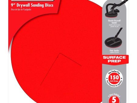 Diablo Hook and Lock 9 in. L X 9 in. W Aluminum Oxide 150 Grit Fine Drywall ROS Disk Discount