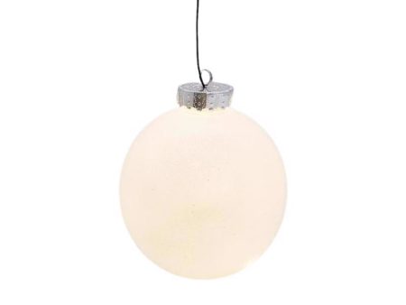 Celebrations LED Warm White Ornament 5 in. Hanging Decor For Cheap