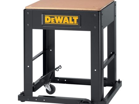 DeWalt 24 in. L X 30 in. H X 22 in. W Mobile Thickness Planer Stand Black Sale