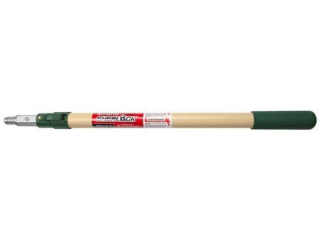 Wooster Sherlock Telescoping 2-4 ft. L X 1.5 in. D Aluminum Fiberglass Extension Pole Beige Green Online Sale