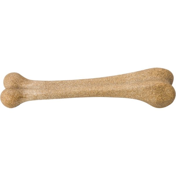 Spot Bam-Bones Beige Bamboo Fibers Bone Chew Dog Toy Medium 1 pk Online now