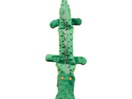 Spot Green Plush Skinneeez Extreme Triple Squeak Crocodile Squeaky Dog Toy Extra Large Sizes 1 pk Fashion