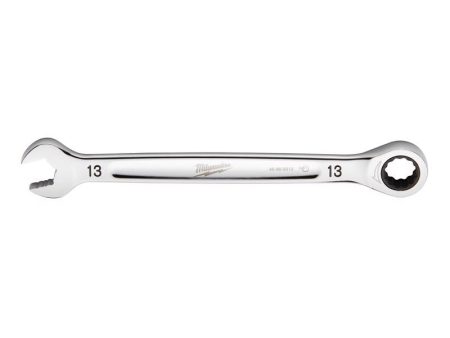 Milwaukee 13 mm X 13 mm 12 Point Metric Ratcheting Combination Wrench 7.34 in. L 1 pc For Discount