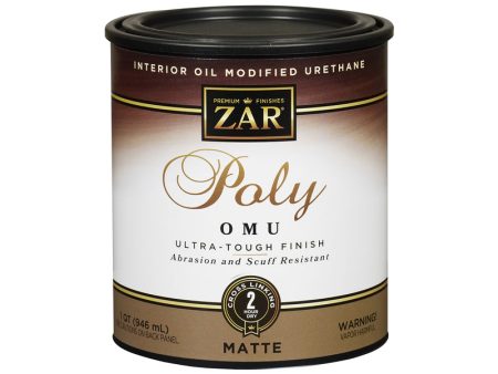 ZAR Ultra Max Matte Clear Water-Based Polyurethane 1 qt Online