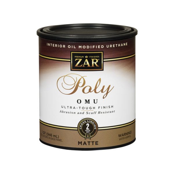 ZAR Ultra Max Matte Clear Water-Based Polyurethane 1 qt Online