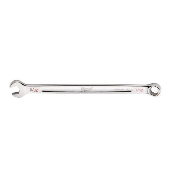 Milwaukee Max Bite 9 32 in. X 9 32 in. 6 and 12 Point SAE Combination Wrench 0.65 in. L 1 pc on Sale