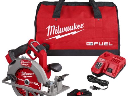 Milwaukee M18 FUEL 7-1 4 in. Cordless Brushless Circular Saw Kit (Battery & Charger) Online