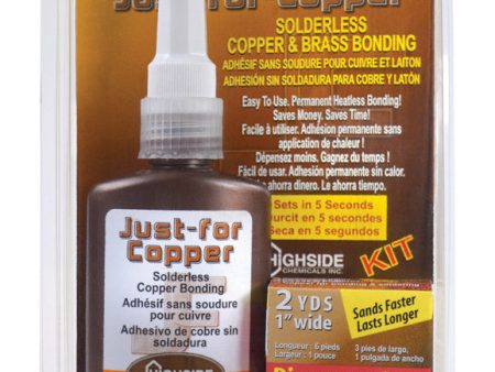 Highside Chemicals Just For Copper 5-3 8 in. L X 8-1 2 in. W Copper and Brass Bonding Kit 1 pc For Discount