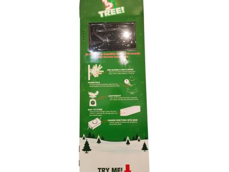 Holiday Bright Lights 52 in. 1-2 Tree Store Display 1 pk Hot on Sale