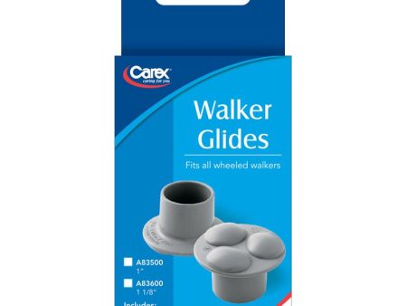 Carex Gray Walker Guides Plastic 1.25 in. H X 2 in. L Online